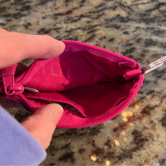 Vera Bradley Zip ID Case in “Bloom Berry” NWOT - Picture 4 of 7